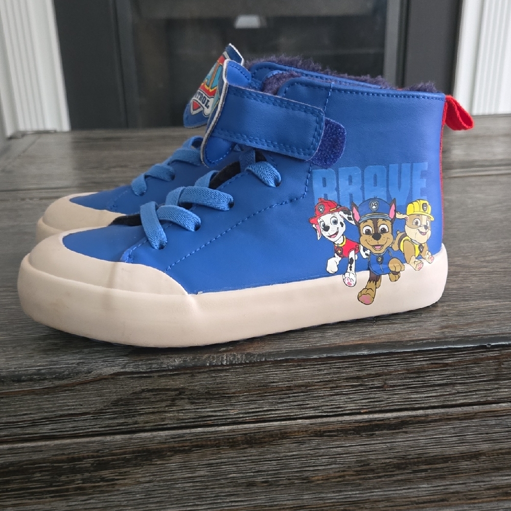 Paw Patrol Blue and White Kids Sneakers
